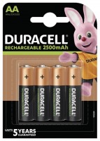 Battery Duracell 4xAA 2500 mAh 