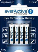 Battery everActive Pro Alkaline  4xAAA