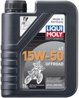 Engine Oil Liqui Moly Motorbike 4T Offroad 15W-50 1 L