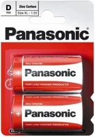 Battery Panasonic Red Zink 2xD 
