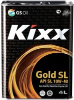 Photos - Engine Oil Kixx Gold SL 10W-40 4 L