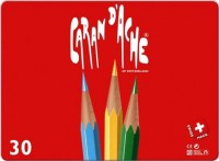 Photos - Pencil Caran dAche Set of 30 Red Line 