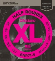 Strings DAddario XL Half Rounds Bass 5-String 45-130 