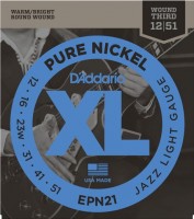 Strings DAddario XL Pure Nickel Wound Jazz 12-51 