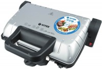 Photos - Electric Grill Vitek VT-2633 stainless steel