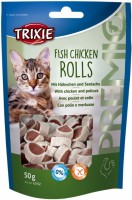 Photos - Cat Food Trixie Premio Fish/Chicken Rolls 50 g 