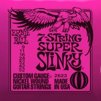 Strings Ernie Ball Slinky Nickel Wound 7-String 9-52 