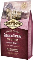Cat Food Carnilove Kitten Healthy Growth with Salmon/Turkey  400 g