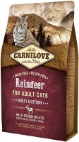 Cat Food Carnilove Adult Energy/Outdoor with Reindeer  400 g