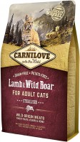 Cat Food Carnilove Adult Sterilised with Lamb/Wild Boar  400 g