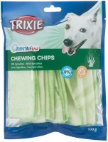 Photos - Dog Food Trixie Denta Fun Spirulina Chewing Chips 100 g 