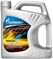 Photos - Engine Oil Gazpromneft Premium 5W-40 4 L