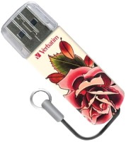 Photos - USB Flash Drive Verbatim Mini Tattoo Rose 32 GB