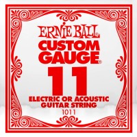 Photos - Strings Ernie Ball Single Plain Steel 11 