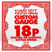 Strings Ernie Ball Single Plain Steel 18 