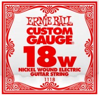 Photos - Strings Ernie Ball Single Nickel Wound 18 