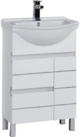 Photos - Washbasin cabinet AQUANET Dominica 55 