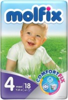 Photos - Nappies Molfix Comfort Fix 4 / 60 pcs 