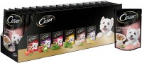 Photos - Dog Food Cesar Packaging Adult Pouch Beef/Cream Sauce 24 pcs 