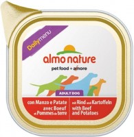 Dog Food Almo Nature Daily Menu Adult Lamister Beef/Potato 