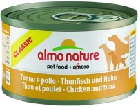 Dog Food Almo Nature Classic Adult Canned Chicken/Tuna 
