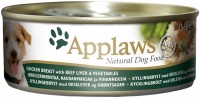 Photos - Dog Food Applaws Adult Dog Canned Chicken/Liver/Vegetable 0.156 kg 