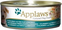 Photos - Dog Food Applaws Adult Dog Canned Chicken/Tuna/Vegetable 0.156 kg 