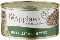 Cat Food Applaws Adult Canned Tuna Fillet/Seaweed  156 g