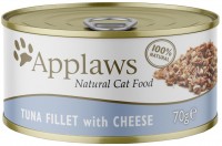 Photos - Cat Food Applaws Adult Canned Tuna Fillet/Cheese  70 g