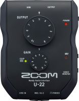 Photos - Audio Interface Zoom U-22 