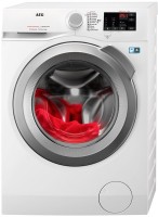 Photos - Washing Machine AEG L6FBI48S white