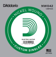 Photos - Strings DAddario Single XL Nickel Wound 42 