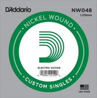 Photos - Strings DAddario Single XL Nickel Wound 48 
