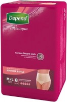 Photos - Nappies Depend Pants Woman M/L / 8 pcs 