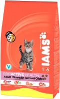 Photos - Cat Food IAMS ProActive Health Adult Norwegian Salmon/Chicken  1.5 kg