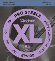 Photos - Strings DAddario XL ProSteels Bass 40-100 
