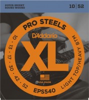 Strings DAddario XL ProSteels 10-52 