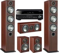 Photos - Home Cinema System Monitor Audio Bronze + Yamaha Pack 