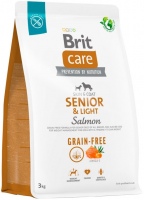 Photos - Dog Food Brit Care Grain-Free Senior/Light Salmon 