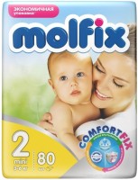 Photos - Nappies Molfix Comfort Fix 2 / 80 pcs 