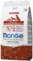 Photos - Dog Food Monge Speciality All Breed Puppy/Junior Lamb/Rice 0.8 kg