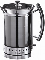 Photos - Electric Kettle Russell Hobbs Black Glass 14355-56 3000 W 1.7 L  stainless steel