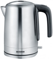 Photos - Electric Kettle Severin WK 3497 2200 W 1.7 L  stainless steel