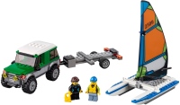 Construction Toy Lego 4x4 with Catamaran 60149 