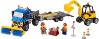 Construction Toy Lego Sweeper and Excavator 60152 