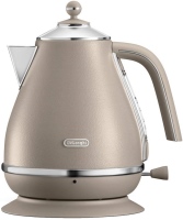 Photos - Electric Kettle De'Longhi Icona Elements KBOE 2001.BG beige