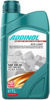 Photos - Engine Oil Addinol Eco Light 5W-40 1 L