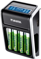 Photos - Battery Charger Varta LCD Plug Charger + 4xAA 2100 mAh 