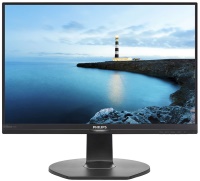 Photos - Monitor Philips 242B7QPTEB 24 "  black