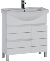 Photos - Washbasin cabinet AQUANET Dominica 80 